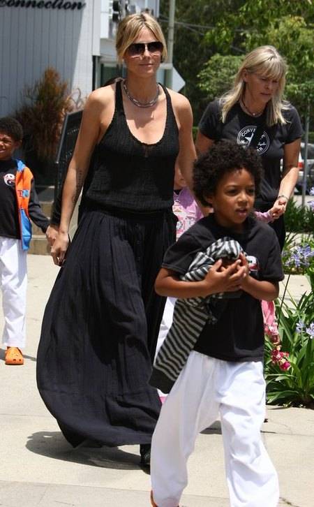 Heidi Klum z dziećmi