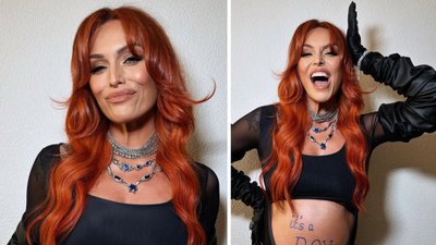 Red Lips tuż przed wejściem na scenę w Sopocie ogłasza płeć dziecka!