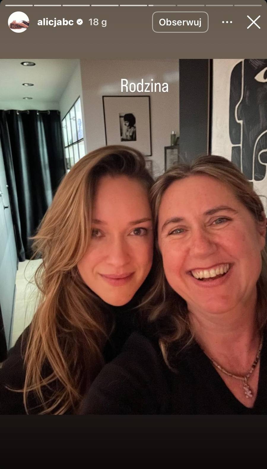Alicja Bachleda-Curuś w Polsce/Instagram/alicjabc