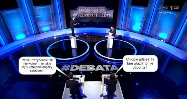 Memy po debacie – internauci komentują