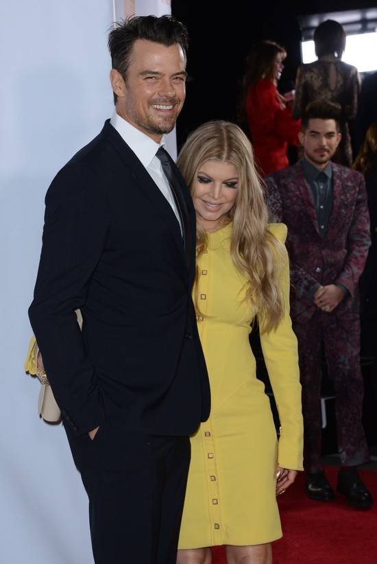 Fergie i Josh Duhamel na gali Trevor Project