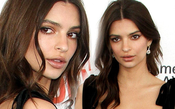 Fatalna fryzura i KOSZMARNA stylizacja Emily Ratajkowski (ZDJĘCIA)