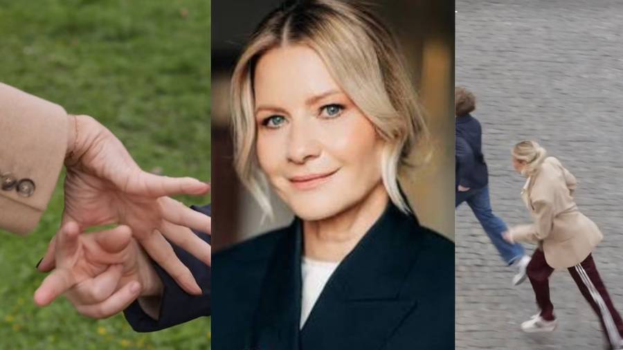 Małgorzata Kożuchowska z synem Jasiem, fot. Instagram