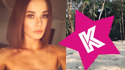 Natalia Szroeder jak Miley Cyrus. Wisi na kuli