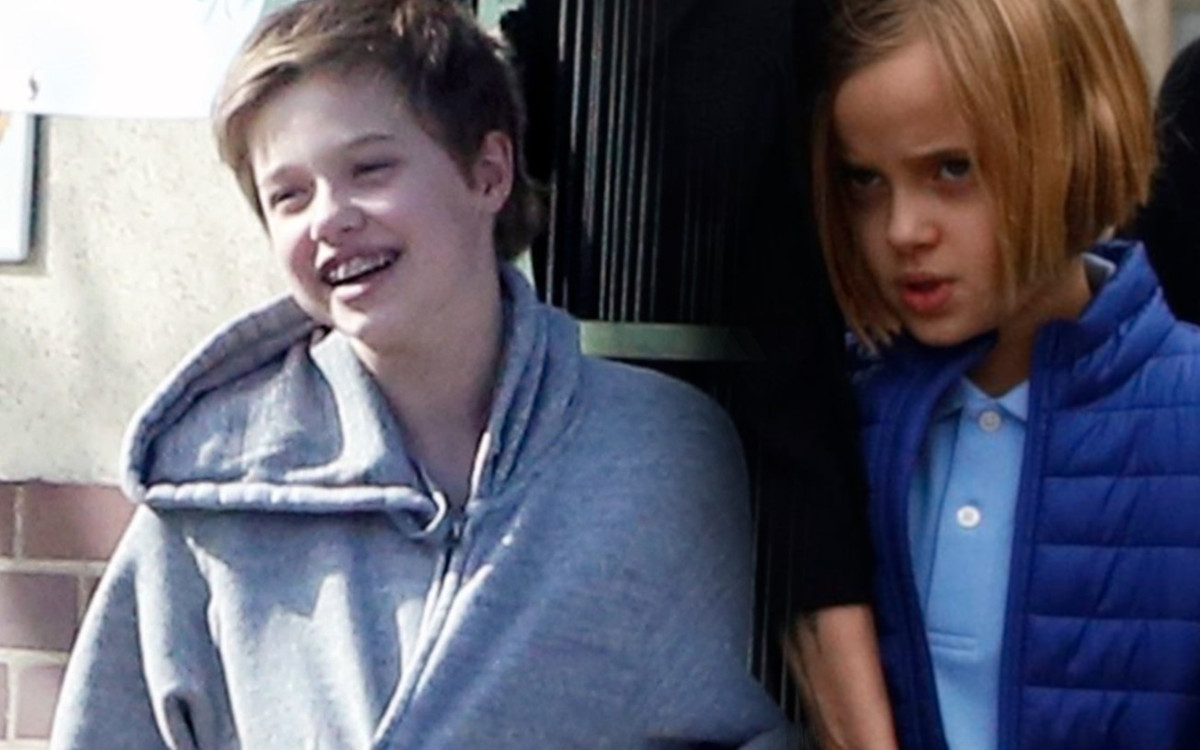 Brad Pitt WŚCIEKŁ się, gdy zobaczył z kim poszły na zakupy Shiloh i Vivienne