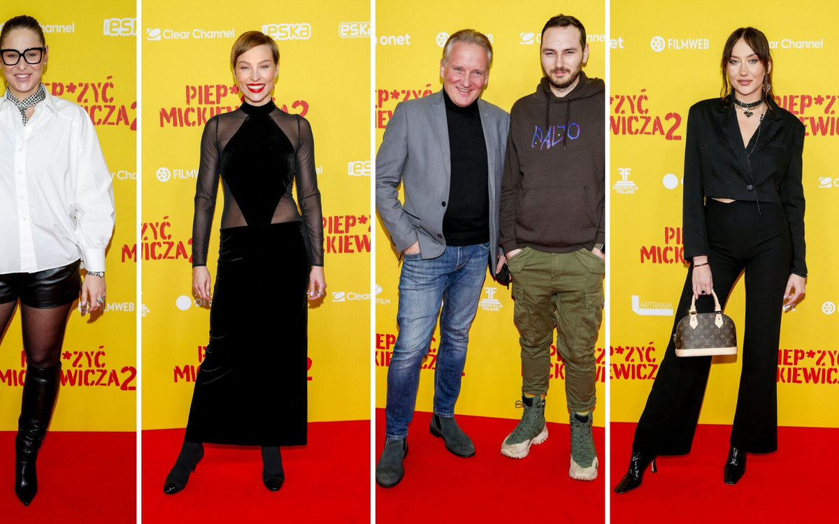 Premiera filmu “Piep*zyć Mickiewicza 2”. Dawid Ogrodnik, Anna Szymańczyk, Michalina Sosna, Dawid Ogrodnik…