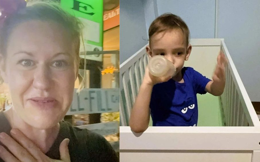 Mówią, że głodzi syna. Dominika Clarke odpowiedziała instamatkom