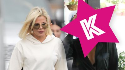 Khloe Kardashian w długich doczepach. Usta wyglądają coraz gorzej (ZDJĘCIA)