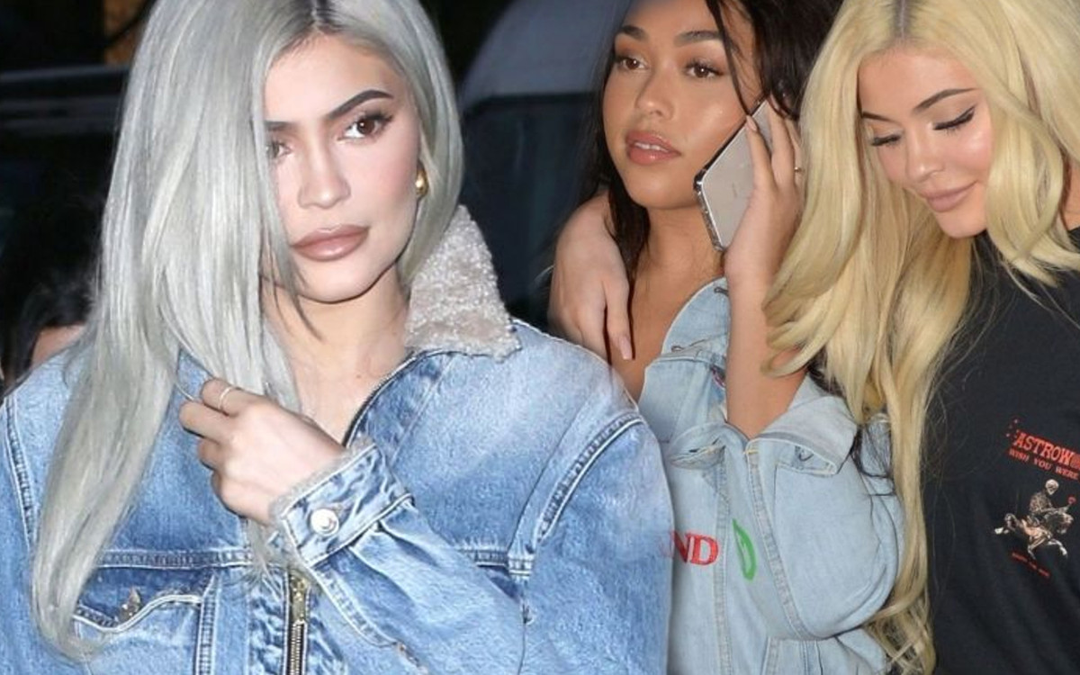 Biust Kylie Jenner prawie WYSKOCZYŁ z sylwestrowego dekoltu