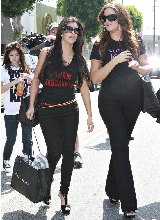 Khloe Kardashian na początku celebryckiej kariery