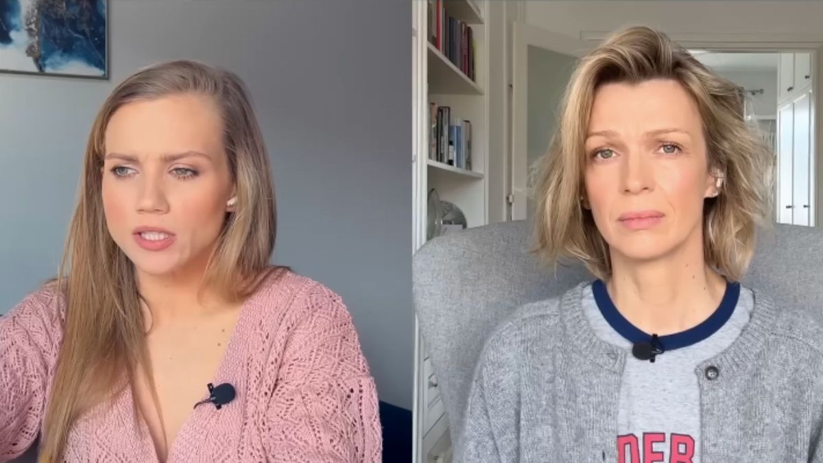 Agnieszka Kaczorowska, Magda Mołek, fot. YouTube screen.