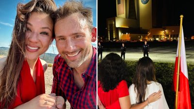 Rozczulające pożegnanie Sławosza Uznańskiego-Wiśniewskiego z żoną. Wszystko się nagrało!