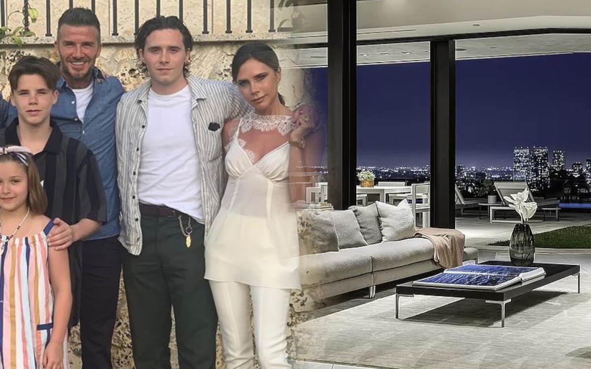 Beckhamowie WYNAJĘLI dla dzieci tę willę w Los Angeles. Miesięczny wynajem 25 tysięcy dolarów