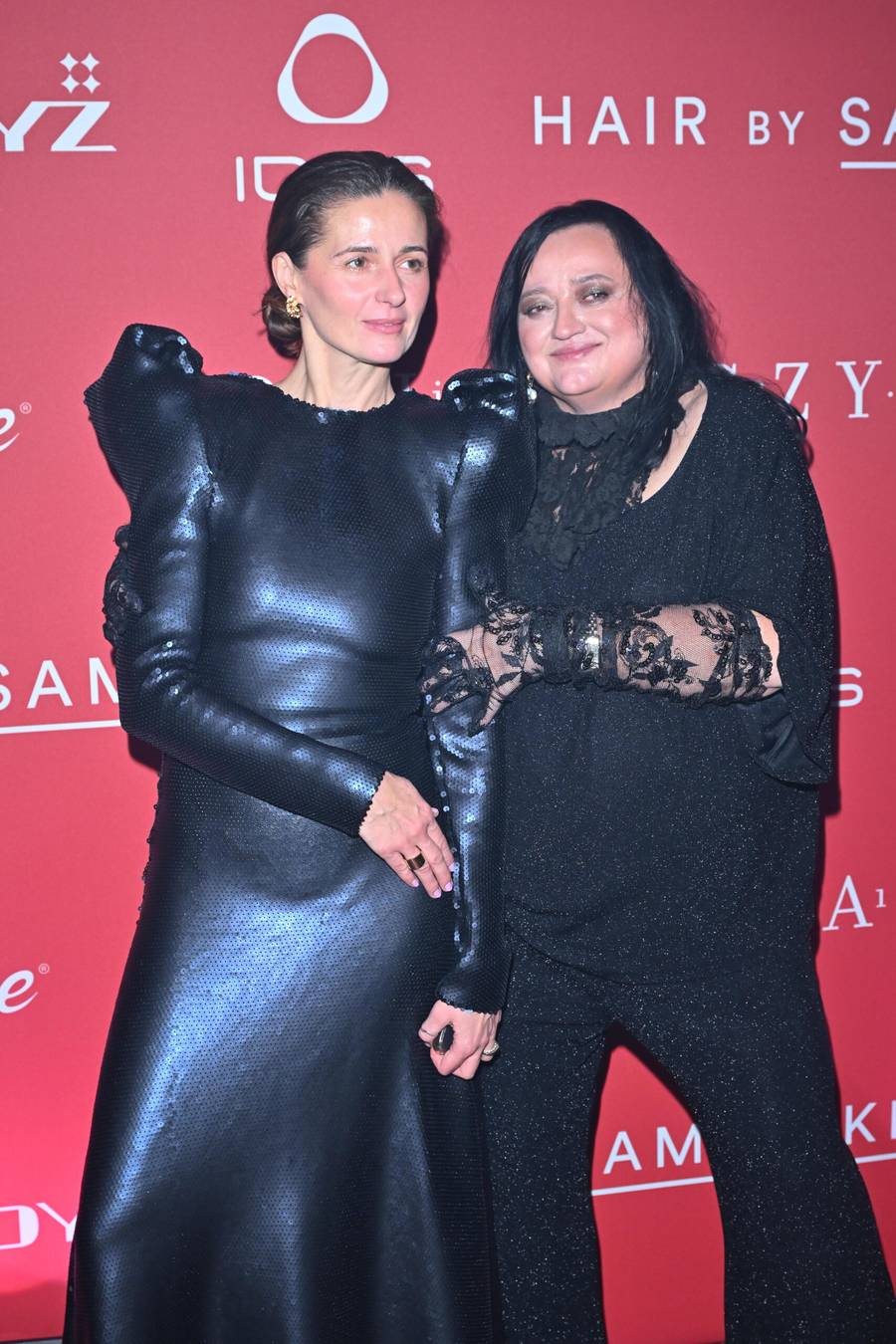 Agnieszka Grochowska w zadziwiającej sukni na pokazie. Wyglądała jak z Matrixa