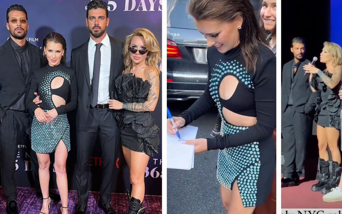 Premiera “365 dni” w Nowym Jorku! Blanka Lipińska zrezygnowała ze szpilek, Michele Morrone tym razem pełna klasa