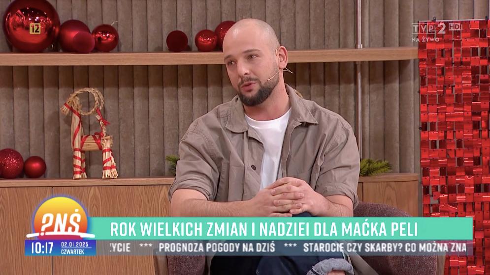 Maciej Pela, fot. "Pytanie na śniadanie". 