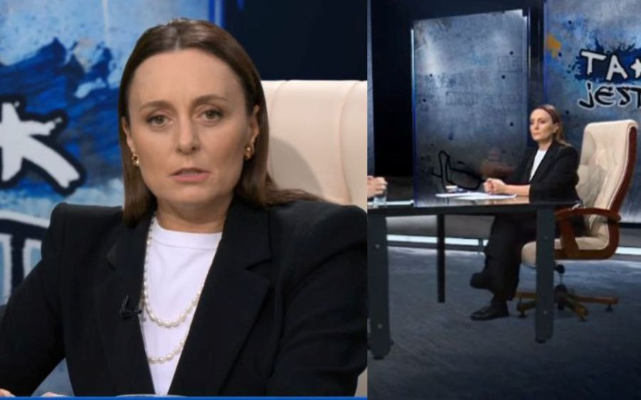 Program na żywo, a ona w jednym bucie. Tak się wytłumaczyła dziennikarka TVN24