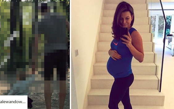 Lewandowski uczy Klarę chodzić! Pomaga zapracowanej Ani