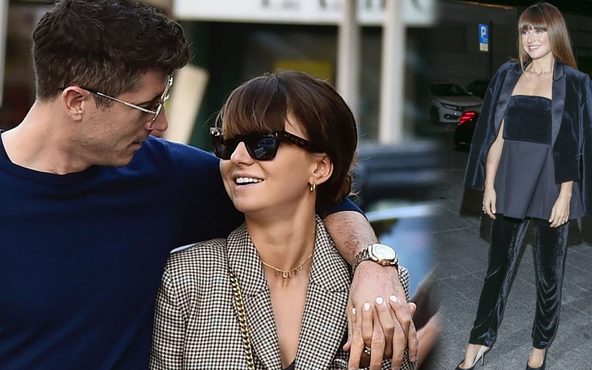 Anna Lewandowska w drugiej CIĄŻY. Robert pokazał “cieszynkę” podczas meczu
