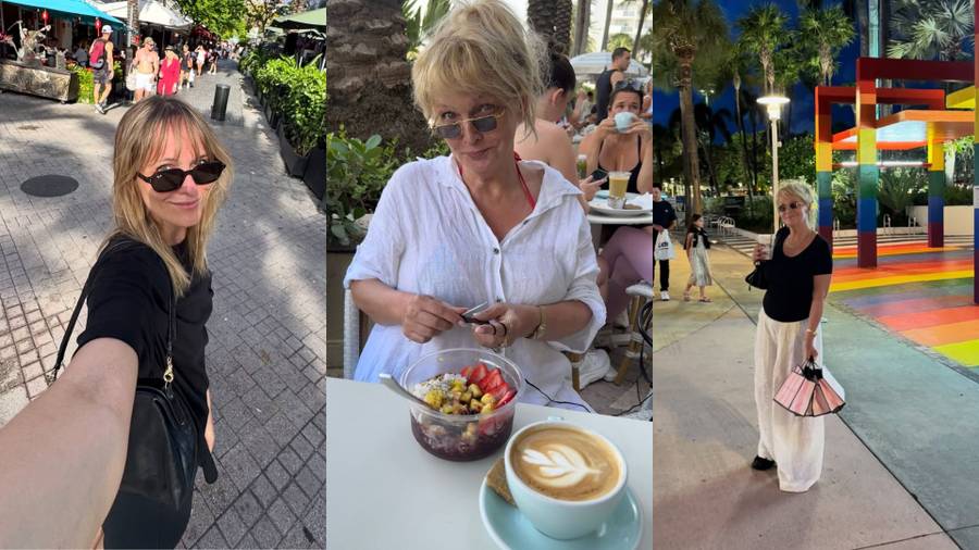 Adrianna Biedrzyńska z córką na wakacjach