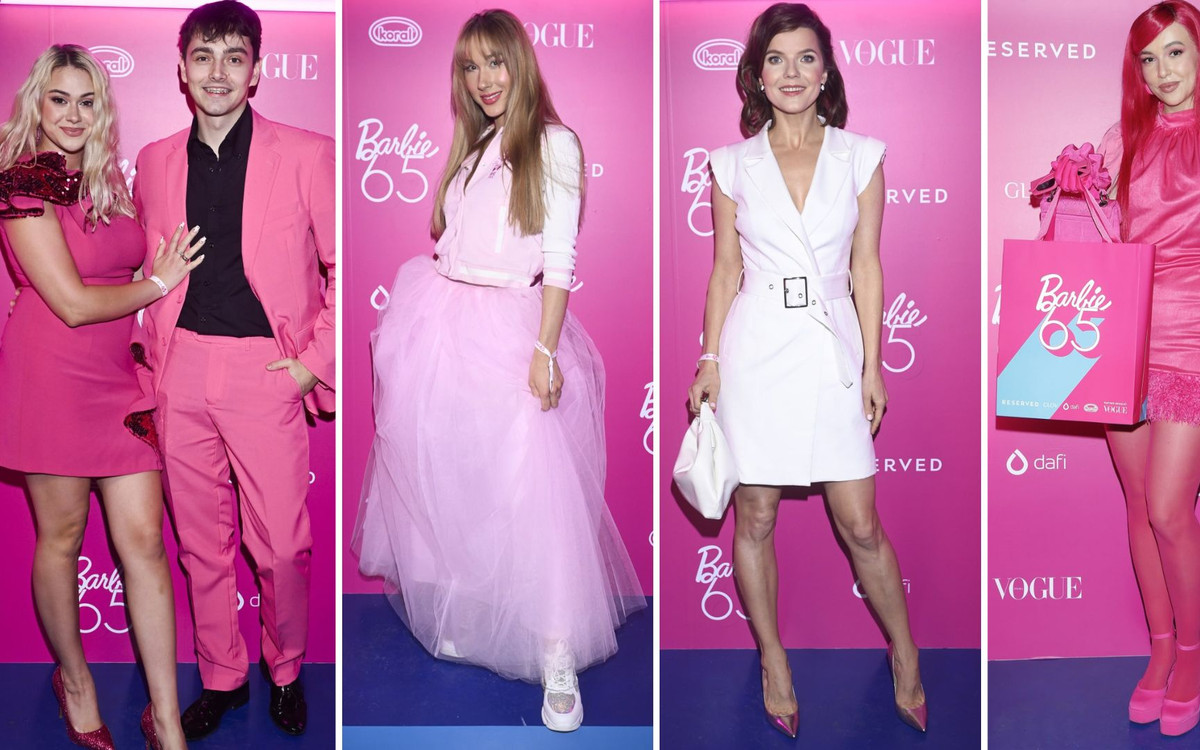 Gwiazdy celebrują 65 lat BARBIE! Ida Nowakowska-Herndon w różowym tiulu, Joanna Jabłczyńska (FOTO)