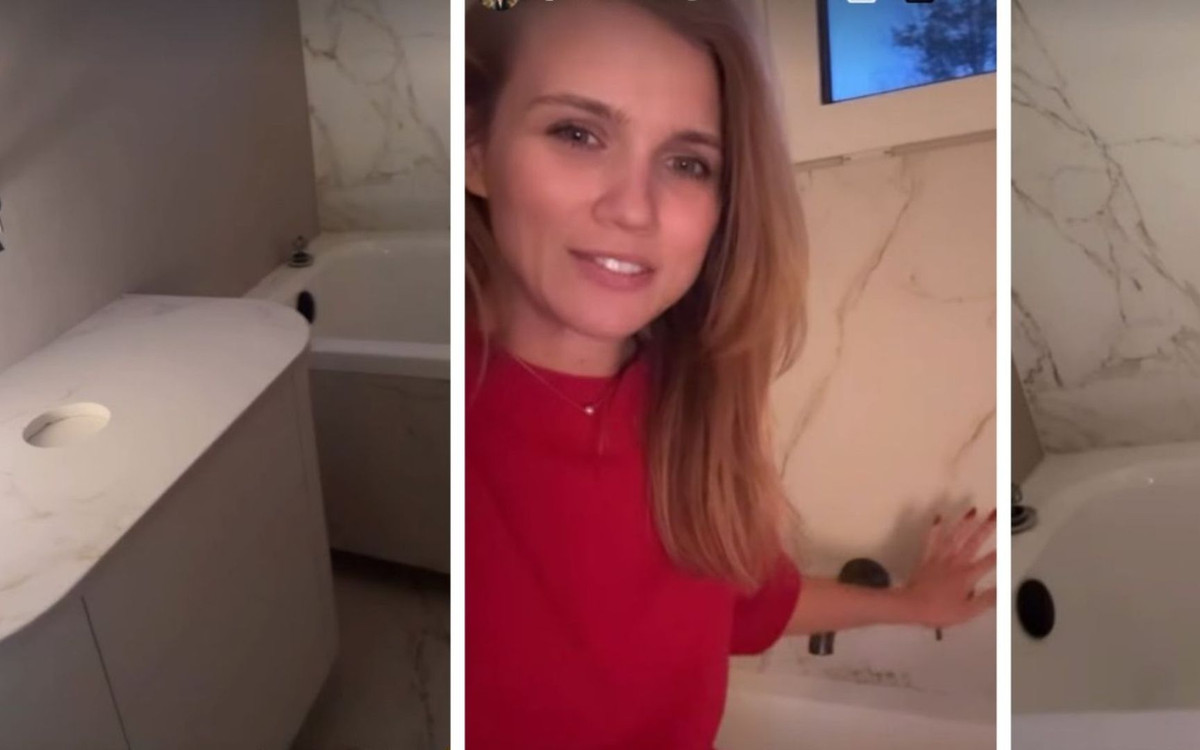 Łazienka w nowym domu Kaczorowskiej. Będzie mieszkać w luksusach