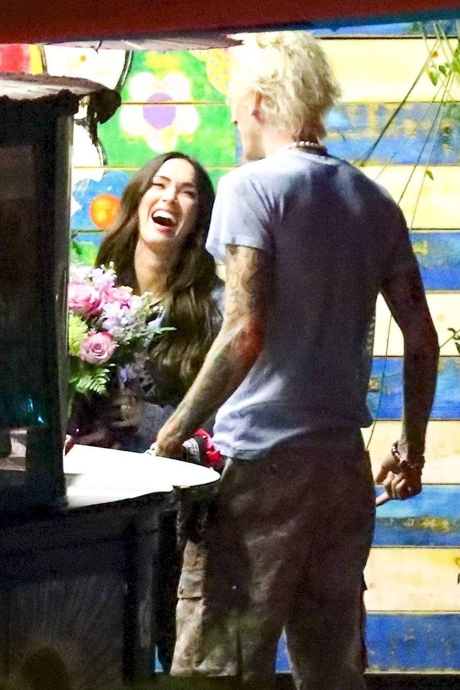 Roześmiana Megan Fox na randce