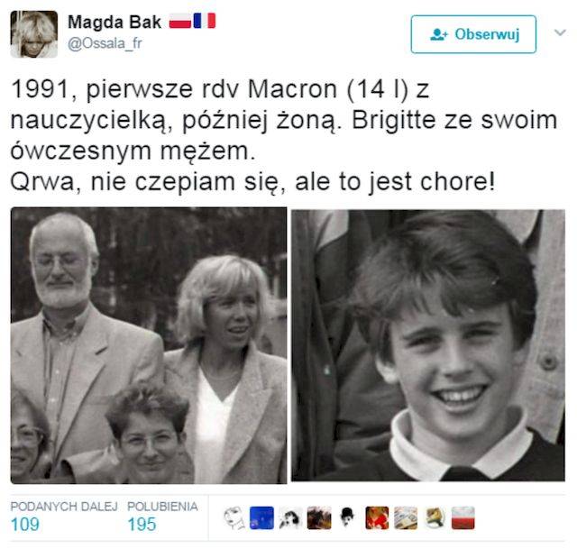 Żona francuskiego prezydenta Brigitte Macron jest oskarżana o PEDOFILIĘ?