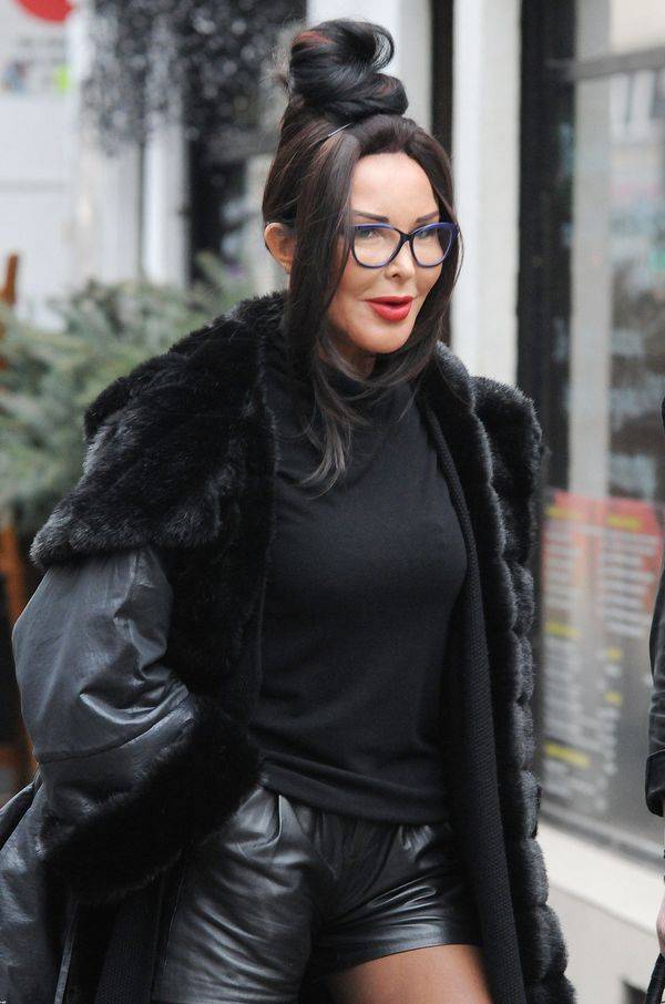 Ewa Minge przed studiem Dzień Dobry TVN – 18 I 2015