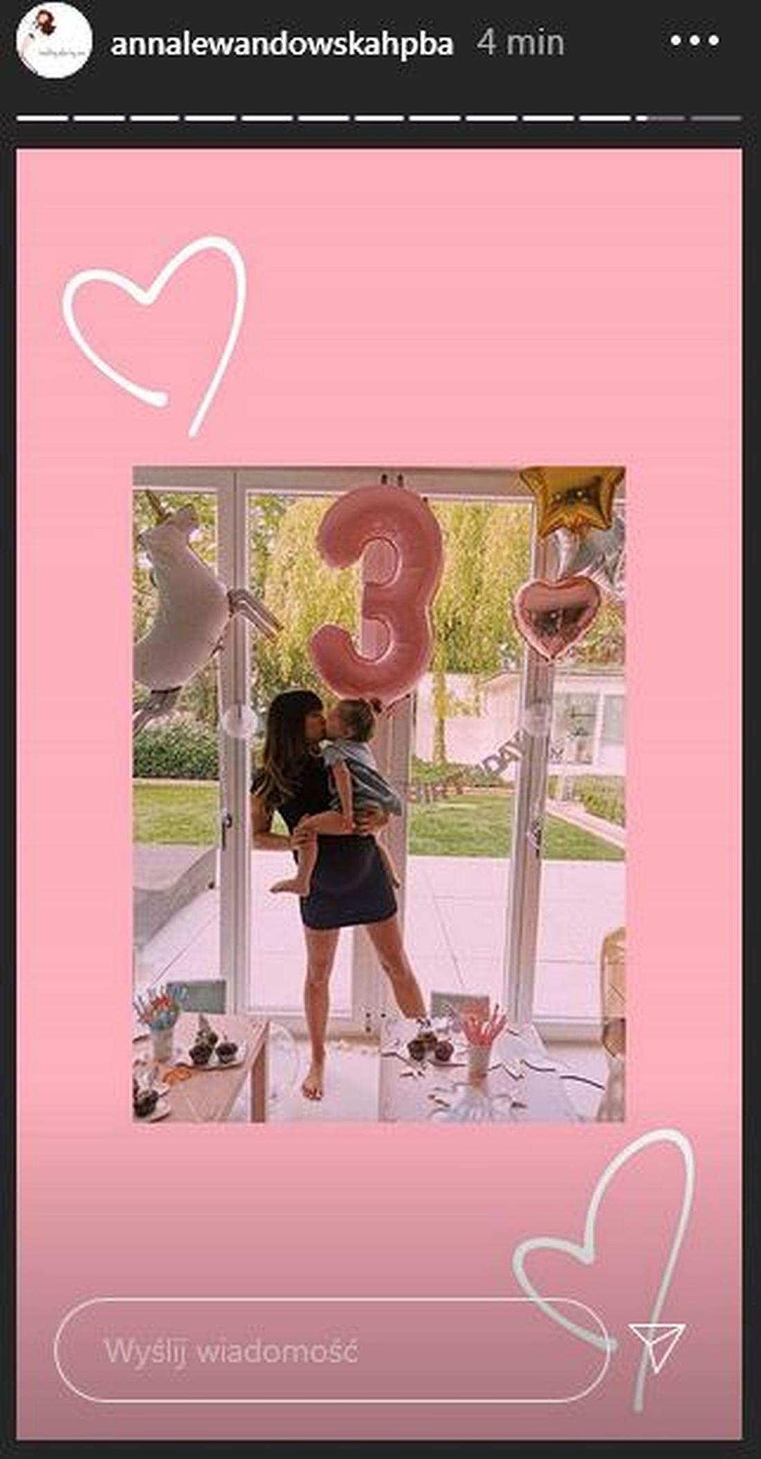 3. urodziny Klary Lewandowskiej