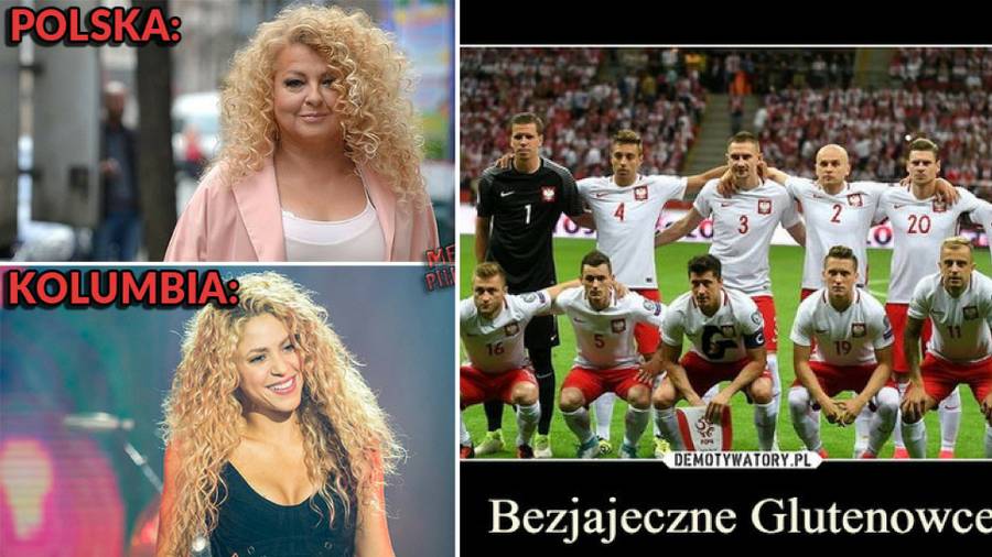 Memy po meczu Polska – Kolumbia