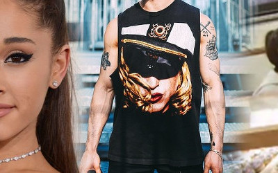 Ariana Grande całuje się z nowym chłopakiem (VIDEO)