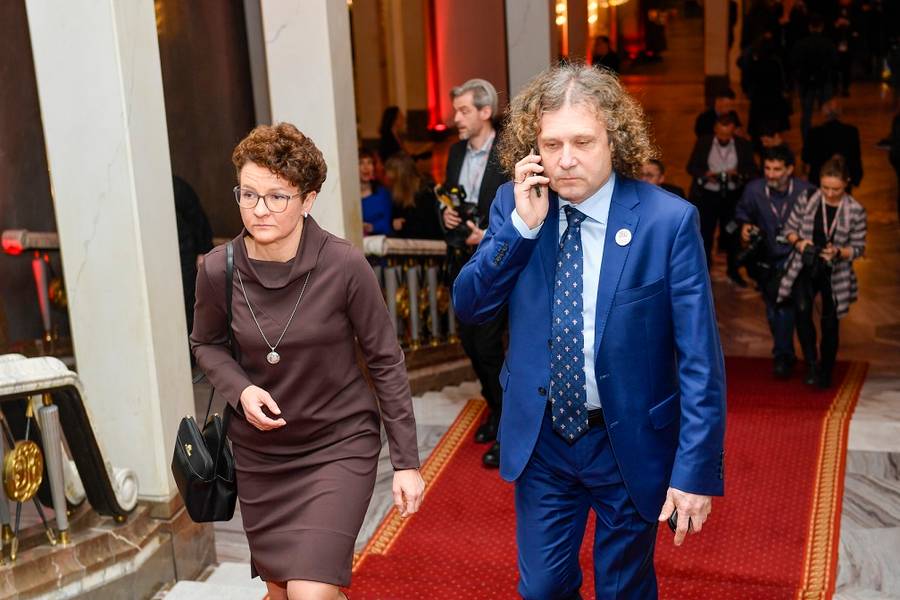 PASZPORTY POLITYKI 2022. Janusz Gajos z żoną zaszczycił swoją obecnością, Magdalena Różczka wspiera Jana Holubka