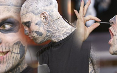 Rick Genest – najbardziej odrażający model? (FOTO)