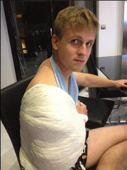 Szpitalne (i powypadkowe) sweet focie gwiazd