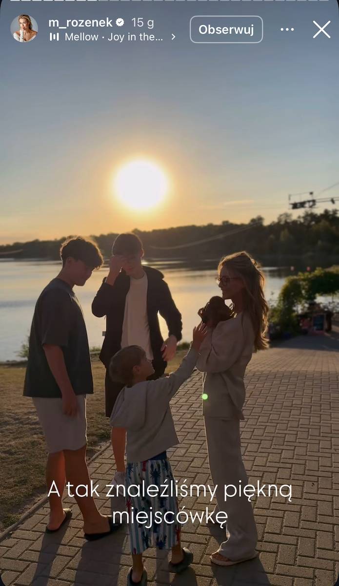 Małgorzata Rozenek z rodziną ruszyła w podróż kamperem. Napotkali pierwsze trudności… (FOTO)