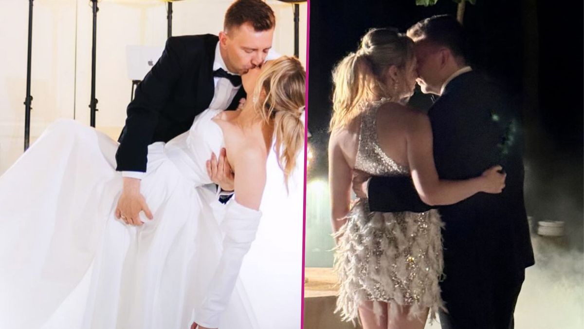 Trzeci ślub Łukasza Schreibera. Stylistka bez litości dla sukni panny młodej