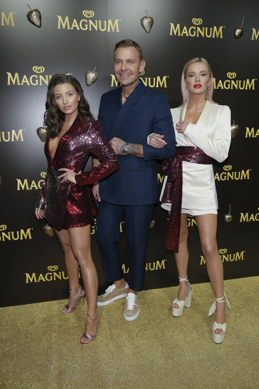 Julia Wieniawa, Dawid Woliński, Maffashion fot. AKPA