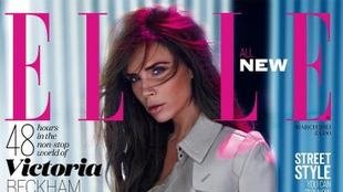 Victoria Beckham na okładce Elle (FOTO)