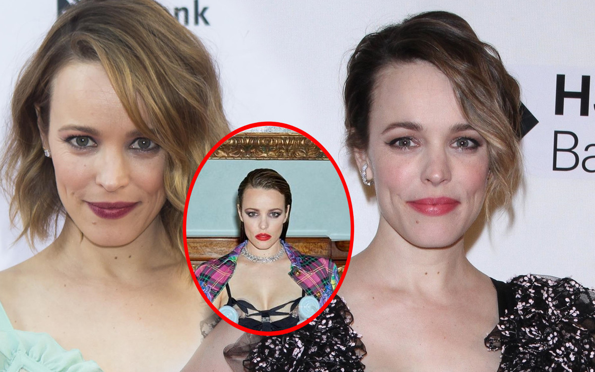 Versace, brylanty i odciągacz do pokarmu Rachel McAdams