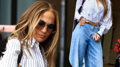 Grymaśna Jennifer Lopez przyłapana pod luksusowym hotelem w Beverly Hills (PAPARAZZI)