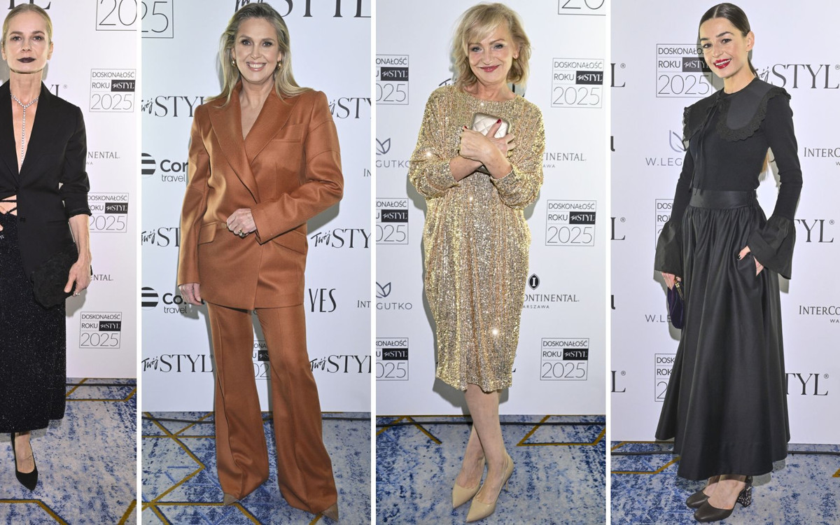 Gwiazdy na salonach: Żebrowscy, szczuplutka Więdłocha, Cielecka, Żak w cekinach