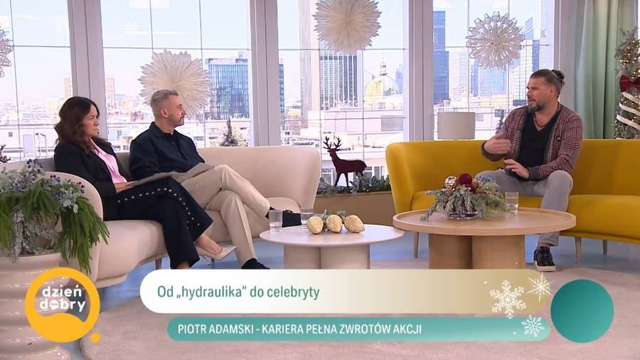 Kim jest Piotr Adamski?, fot. "Dzień Dobry TVN"