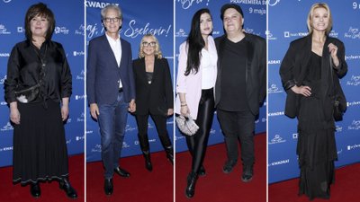 Plejada gwiazd świętuje 50-lecie Teatru Kwadrat! Agata Młynarska z mężem, zakochani Krzysztof i Karolina Skiba (FOTO)