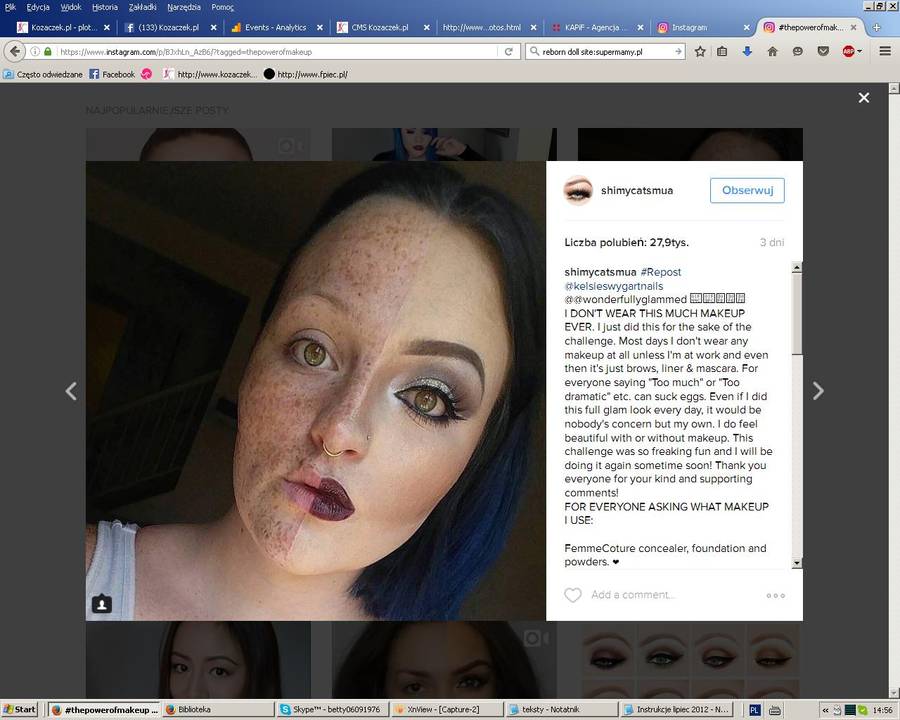 SZOK! Jak MAKIJAŻ może zmienić wizerunek kobiety