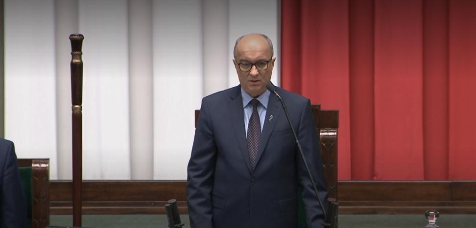 Sejm oddaje hołd Łukaszowi Litewce, fot. TVN24