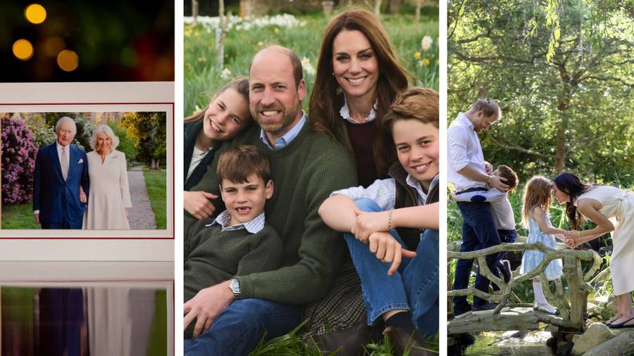 Kartki świąteczne rodziny królewskiej, fot. Instagram