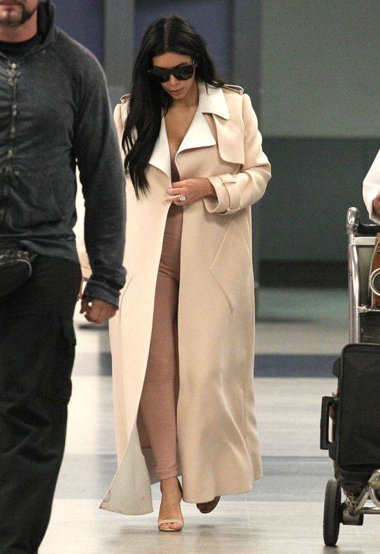 Kim Kardashian na początku drugiej ciąży