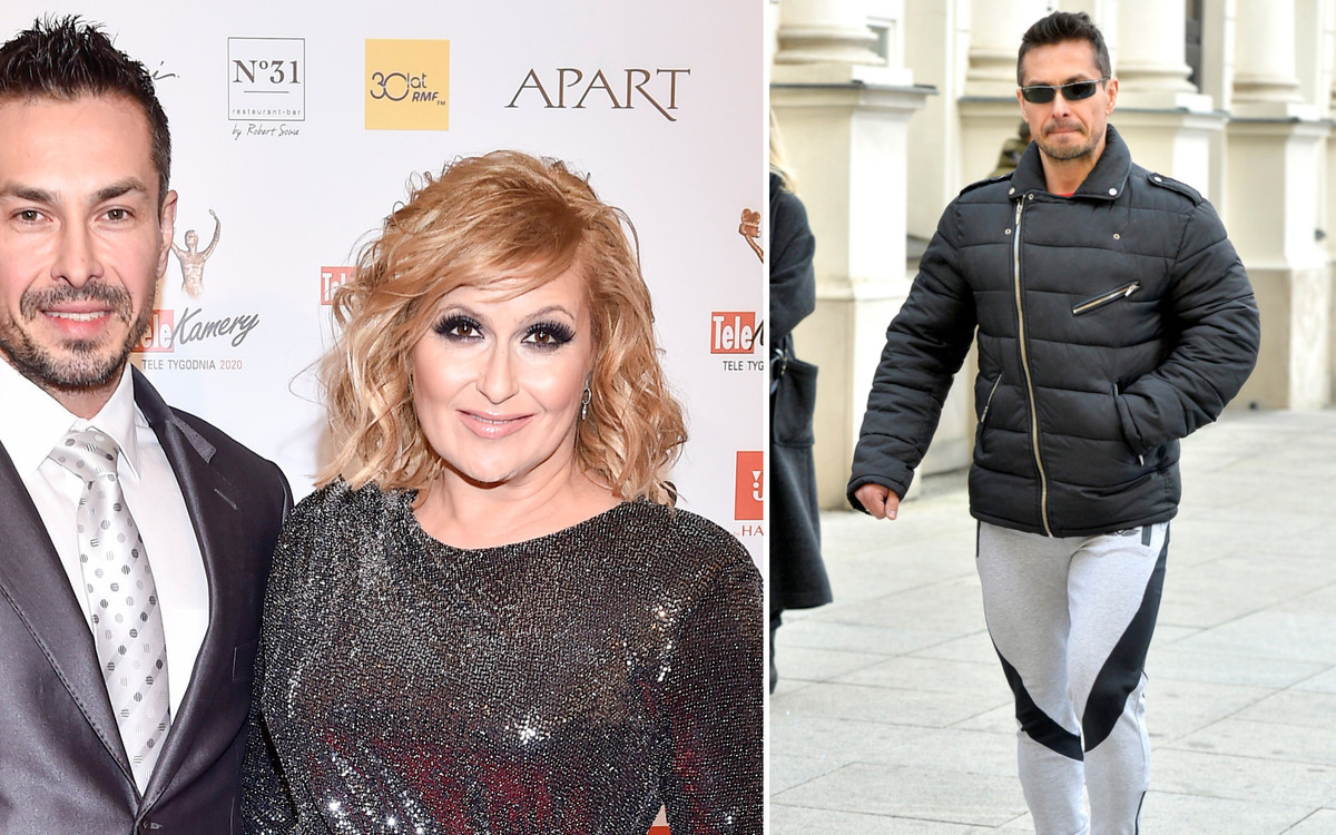 Marcin Łopucki przyszedł w dresach na pogrzeb Pawła Królikowskiego – Katarzyna Skrzynecka tłumaczy męża