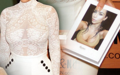 Kim Kardashian podpisuje swoją książkę (FOTO)